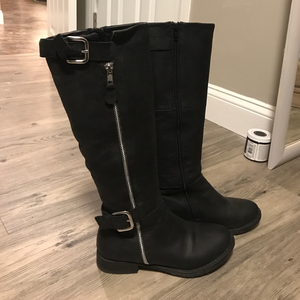 Steve Madden Noellle leather boots